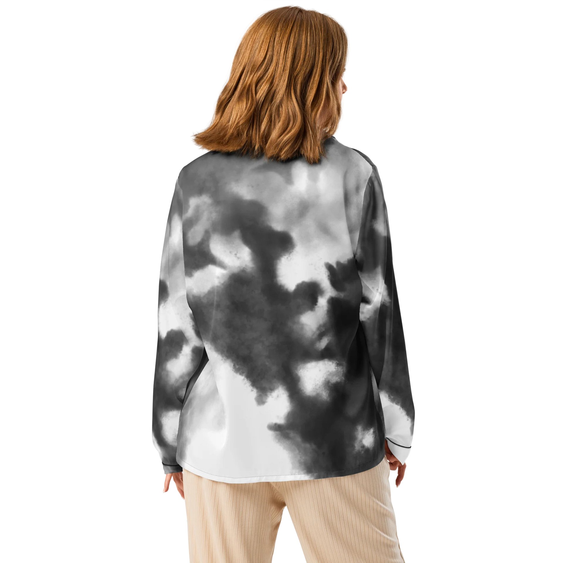 Elegant FU Silky Pajama Top product image (3)