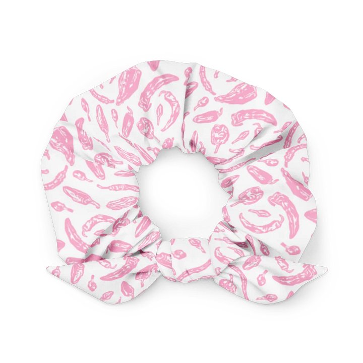 Summer Pep Scrunchie in Pink n' white product image (1)