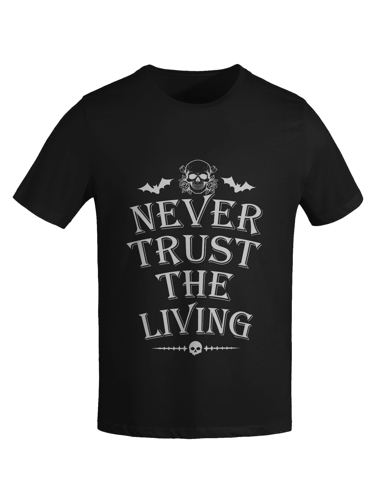 [UM Designs] Recently Never Trust the Living [white] - Women's Graphic Tee product image (7)