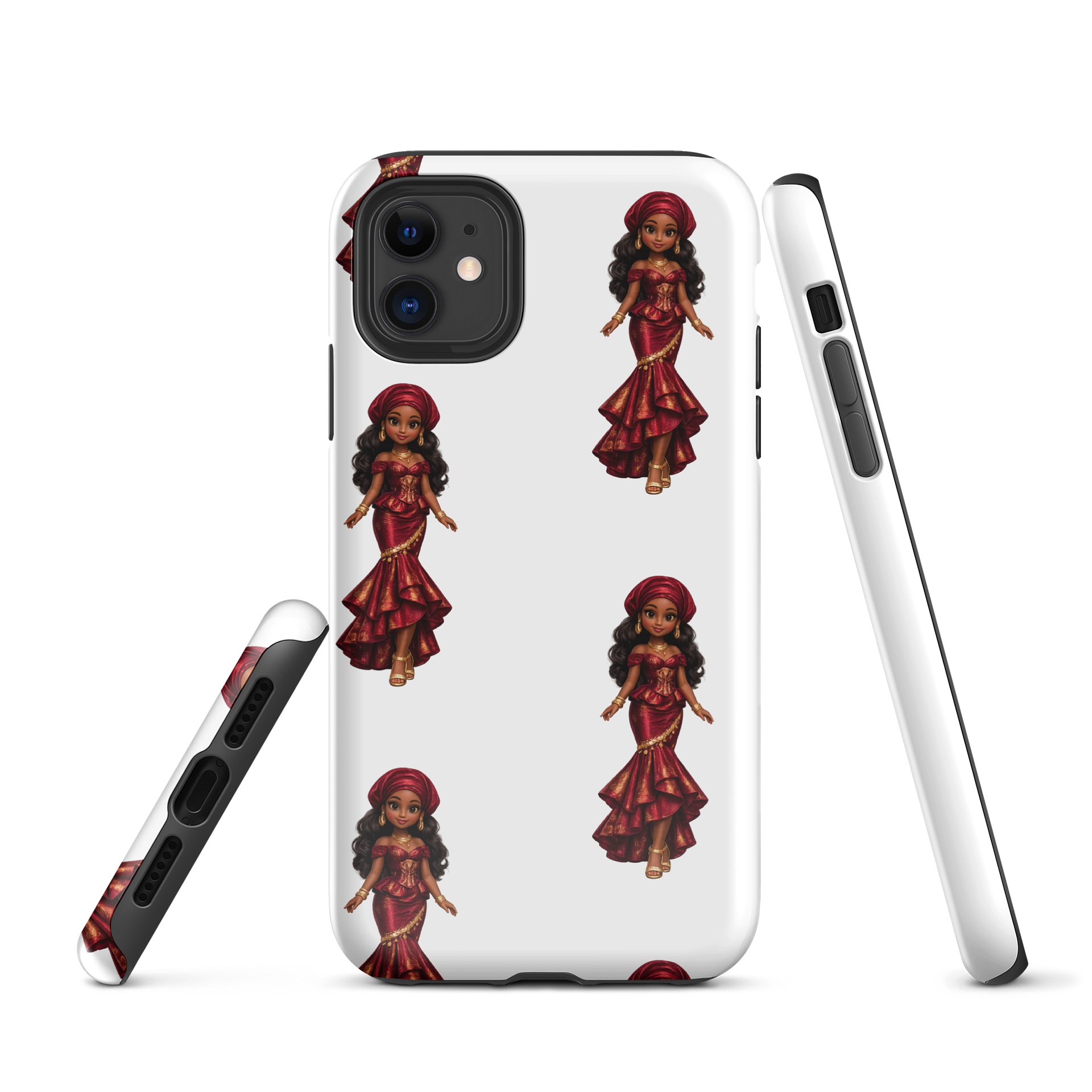 Royal Red iPhone® Tough Case product image (1)