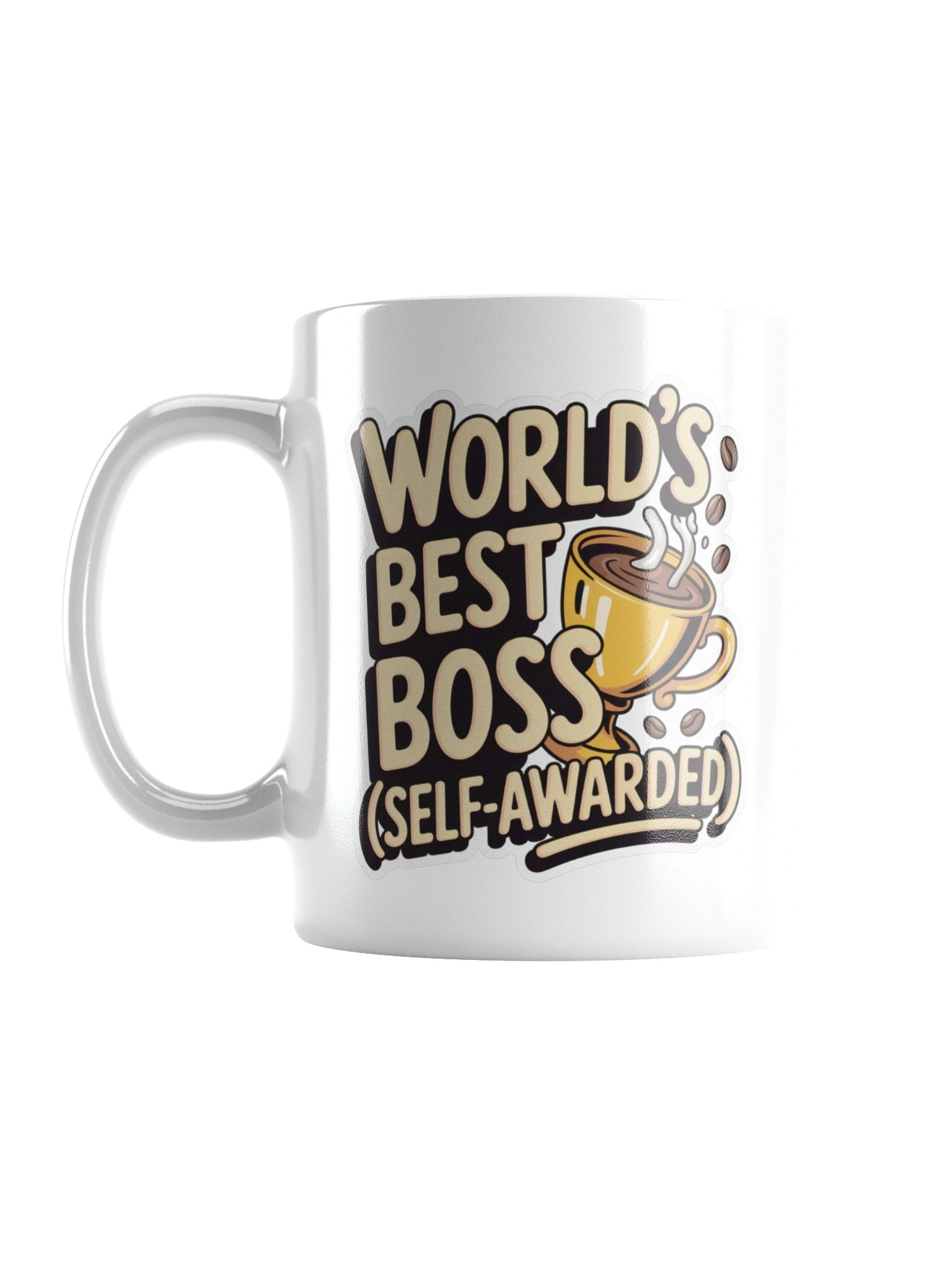 World’s Best Boss Self-Awarded Coffee Mug – Funny Office Gift product image (3)