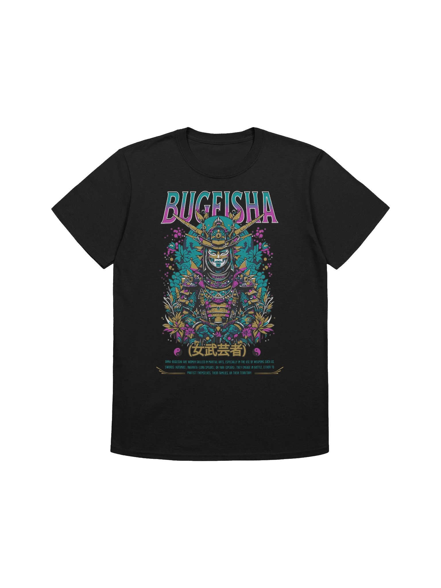 Bugeisha Onna Samurai T-Shirt - Gildan Softstyle product image (1)