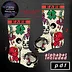 Traditional Tattoo Flash First Edition Green Trim Christmas Stocking Pattern Set