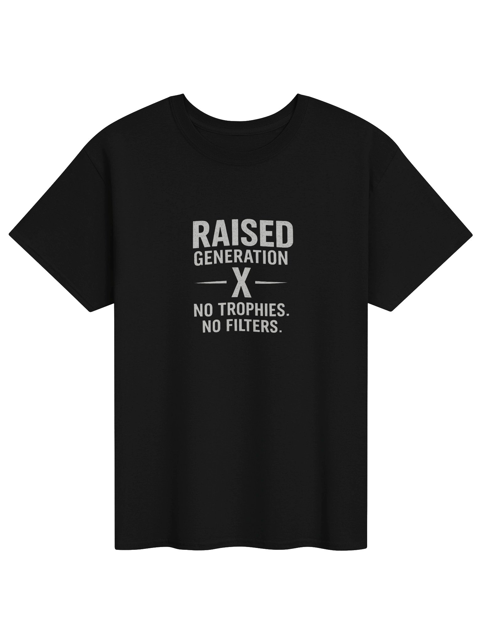 Raised Generation X No Filters Tee product image (1)