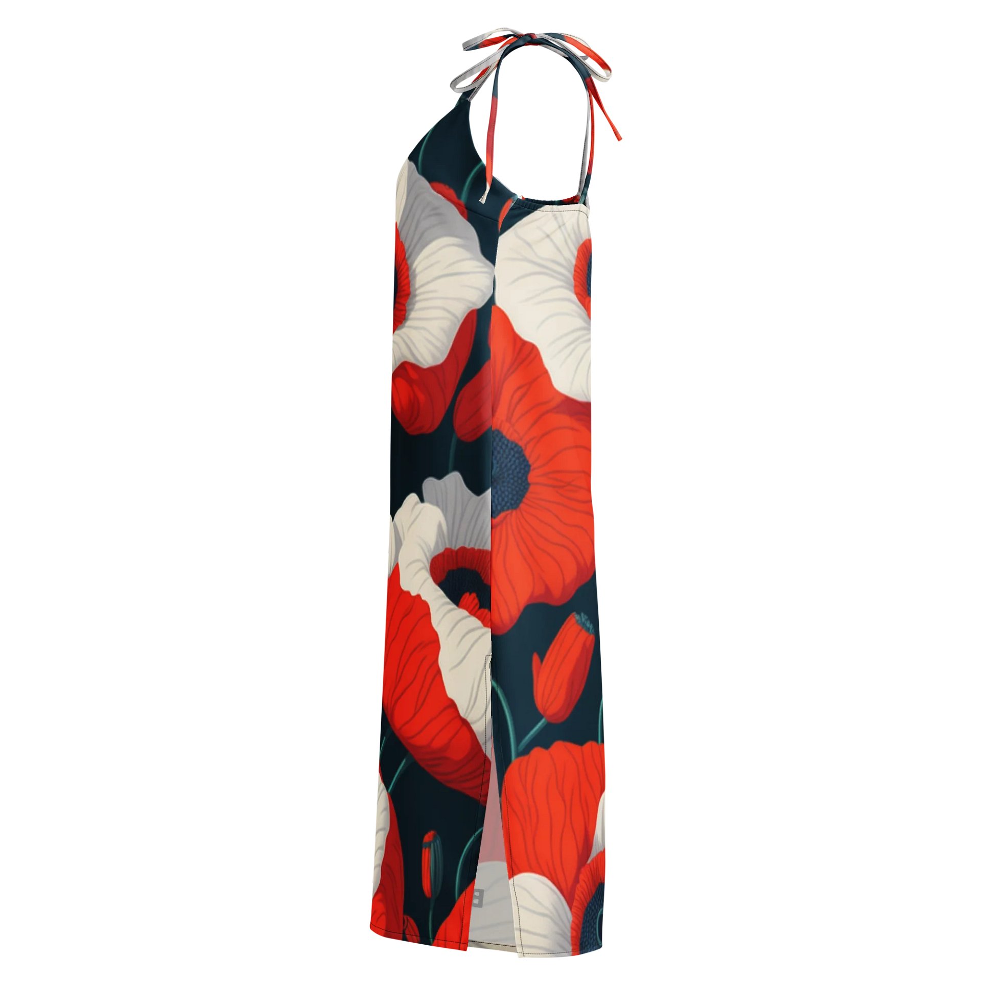 Barry Grady 'Poppies' Chiffon Slip Dress product image (3)
