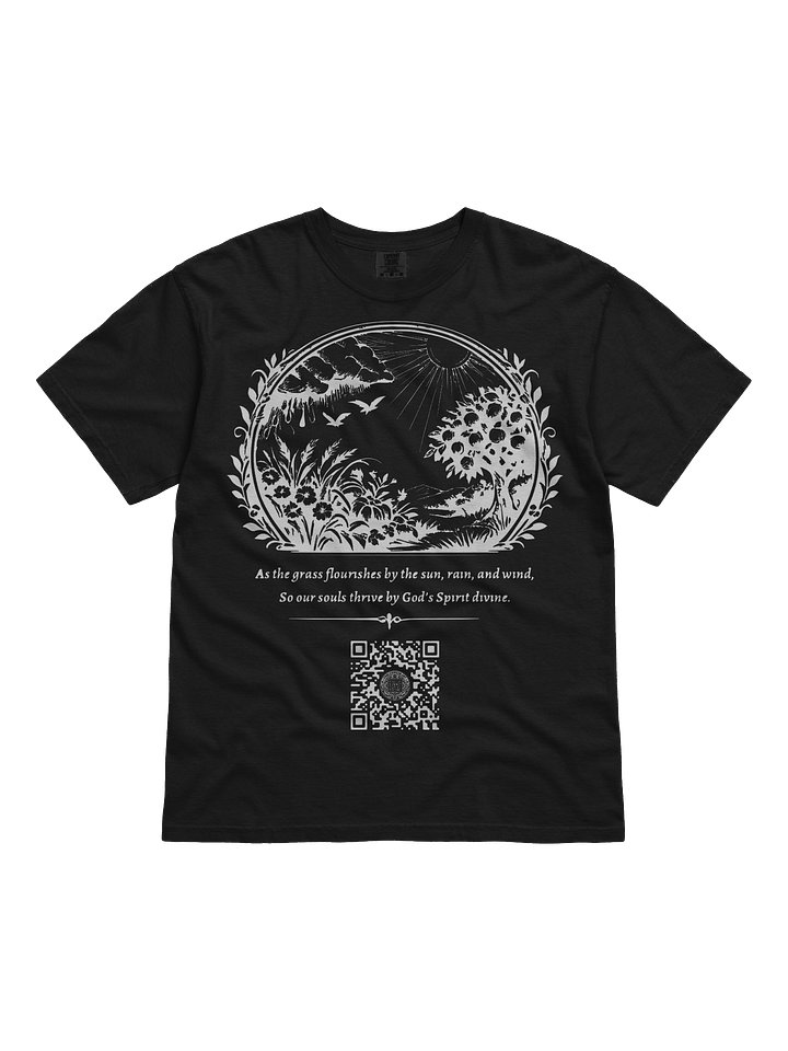 Growing and Flourishing (White on Black/Color) product image (1)