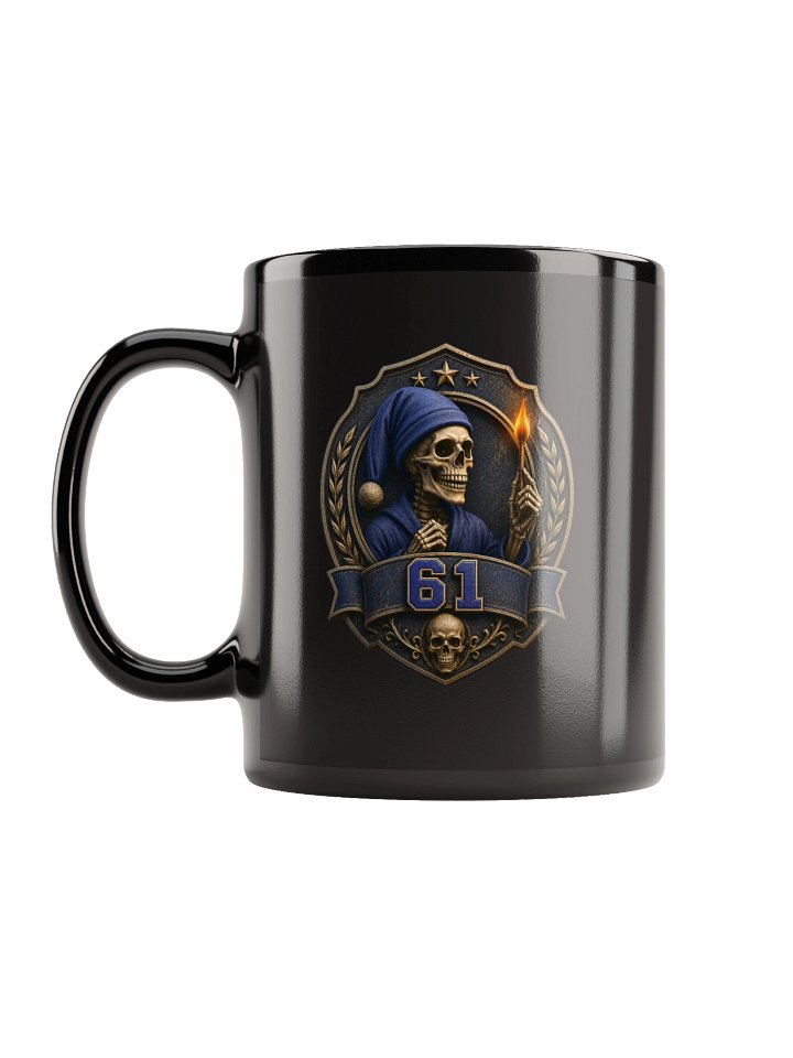 "SMX 61" Black Glossy Mug product image (1)