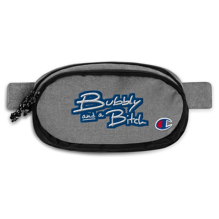 Bubbly and a B (royal bubble design 2) champion fanny pack product image (1)