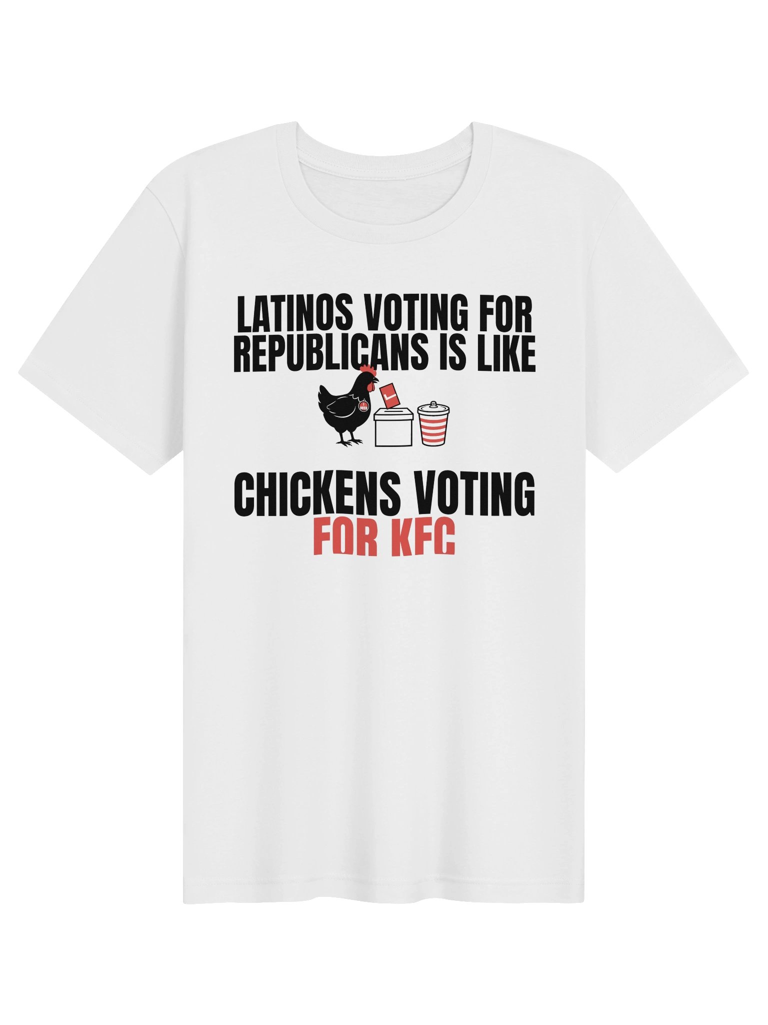 Chickens Voting for KFC Tee product image (1)