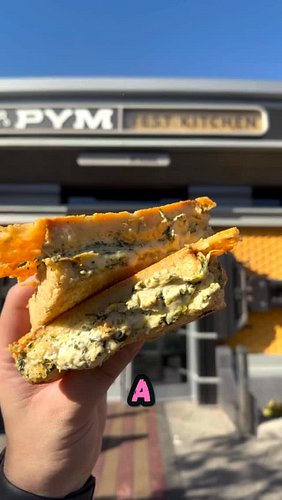 Best Food Item ALERT!
🚨🤤🚨
The Parmesan Crusted Spinach and Artichoke Grilled Cheeses from PYMS Test Kitchen is the best time ...