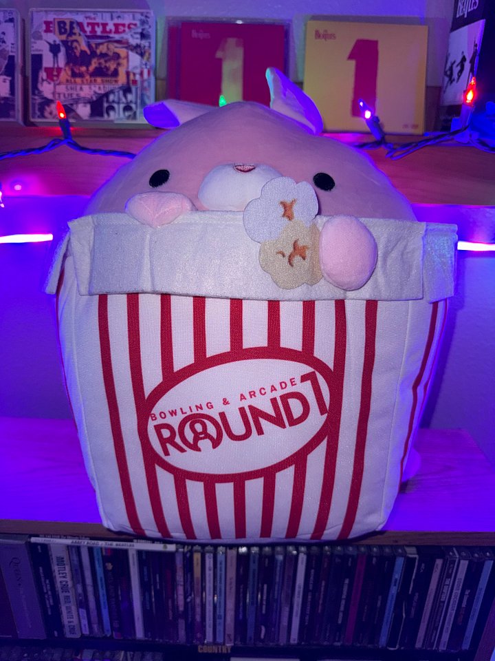 Popcorn Bunny Plush Round1 Exclusive product image (1)