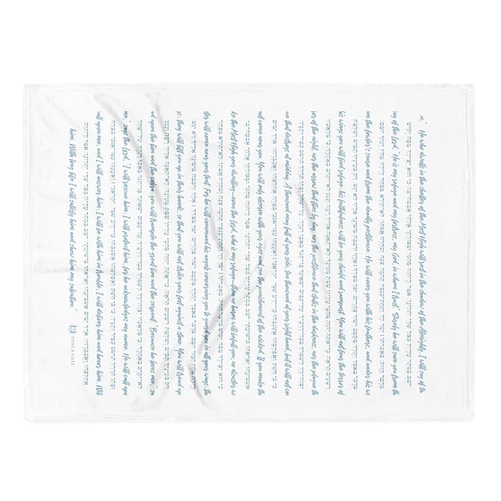 Post & Gate — Psalm 91 | The Word Blanket (BLUE) product image (2)