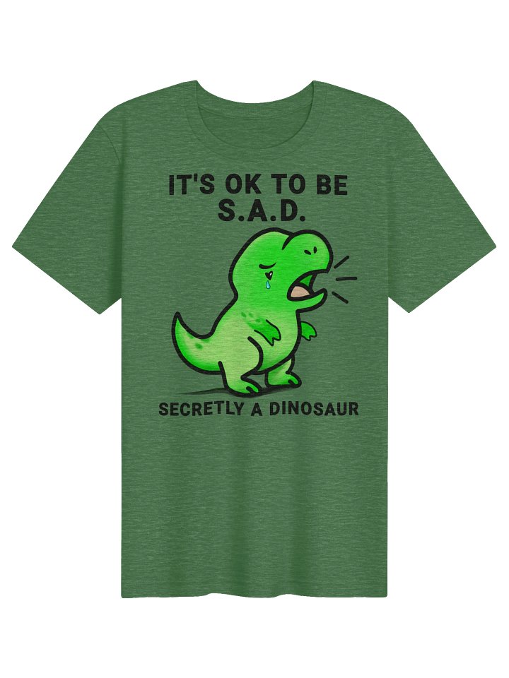 S.A.D. Dino- Unisex Tshirt product image (2)