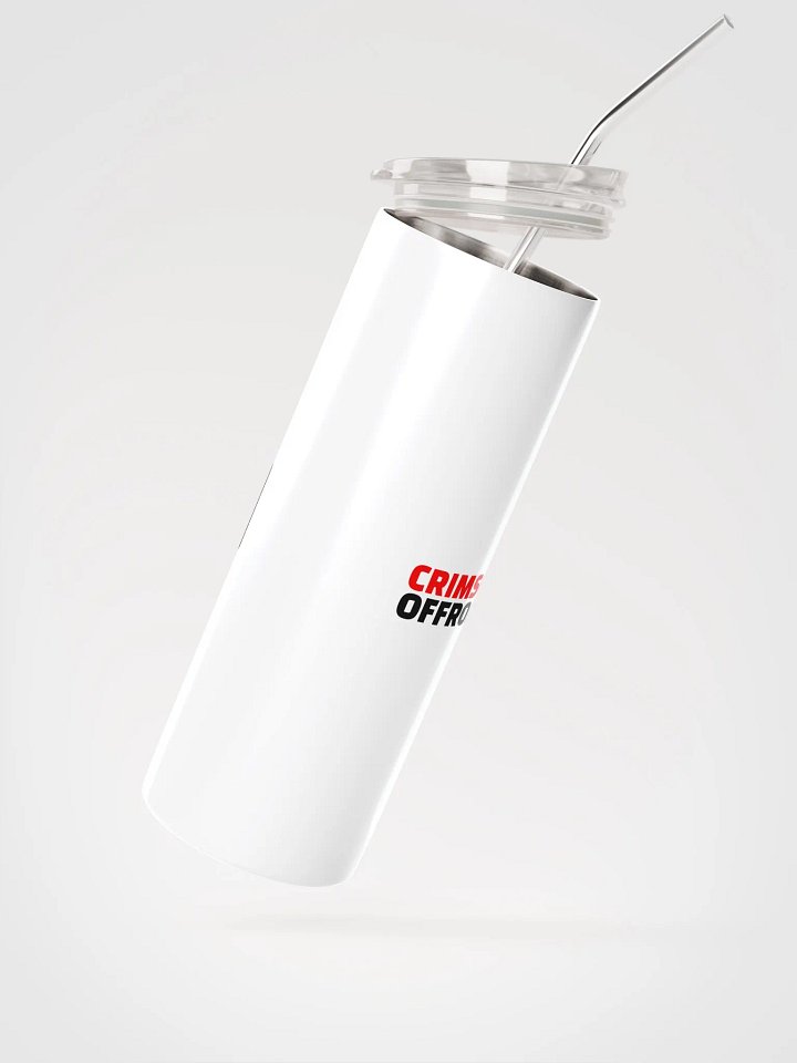20oz Stainless Steel Tumbler W/ Straw product image (2)