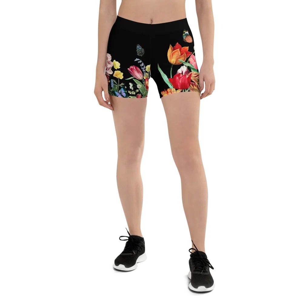 Symmetrical Garden Dreams All-Over Print Shorts product image (2)