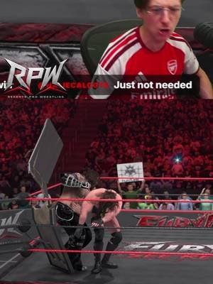 TWO GIANTS SHARE A RING!! #wwe2k #wrestling #shorts