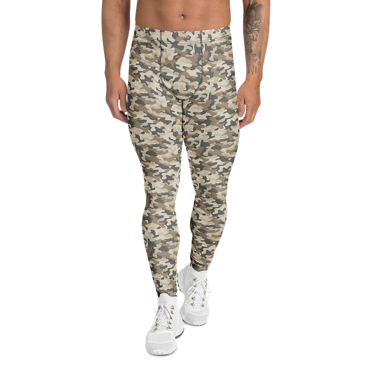 Comfortable Men’s Leggings with Camouflage Print product image (1)