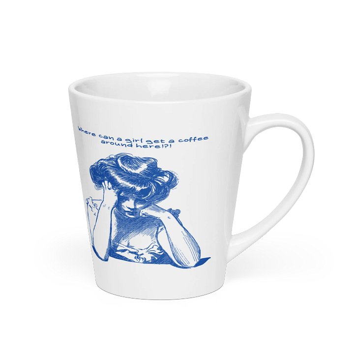Abstract Embrace Latte Mug product image (2)