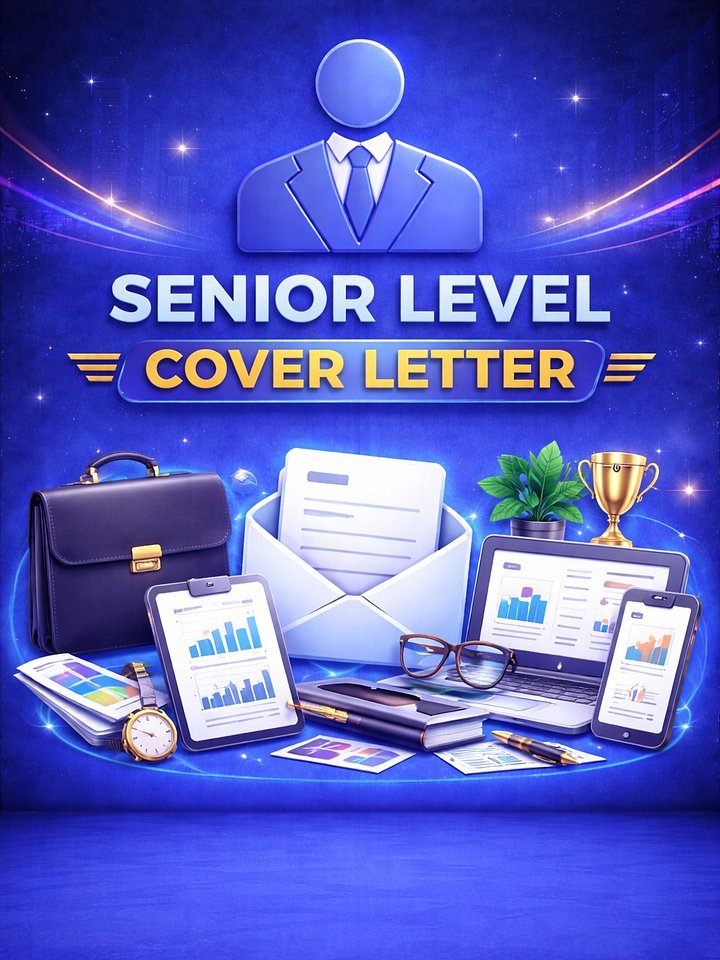 Senior Level Cover Letter product image (1)