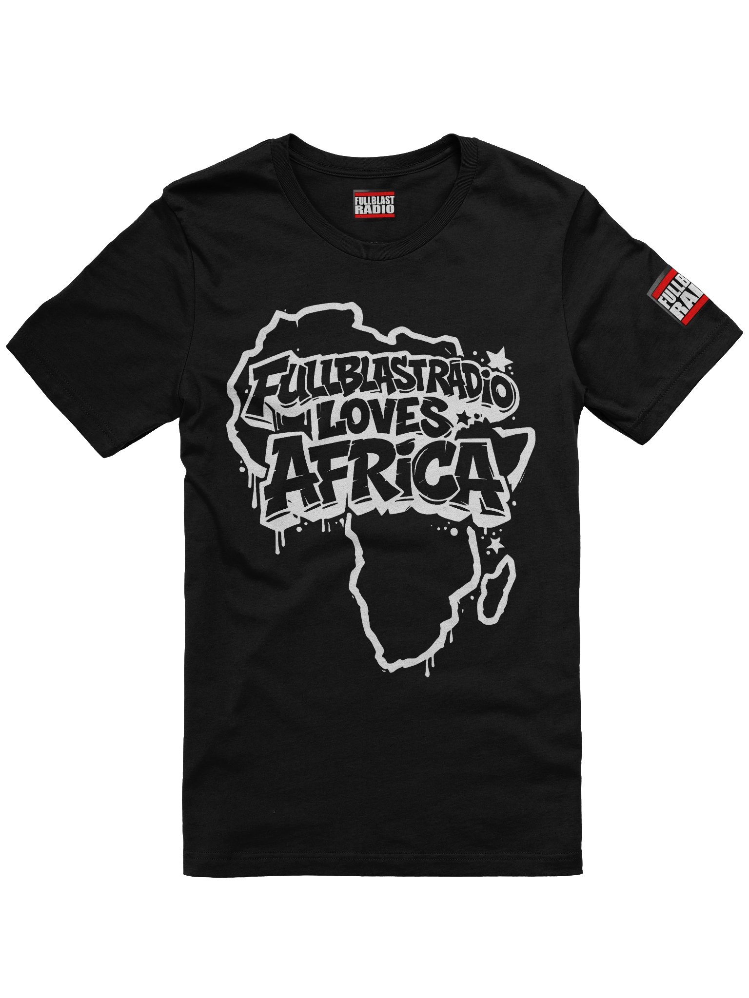 Fullblastradio Loves Africa T-Shirt product image (1)