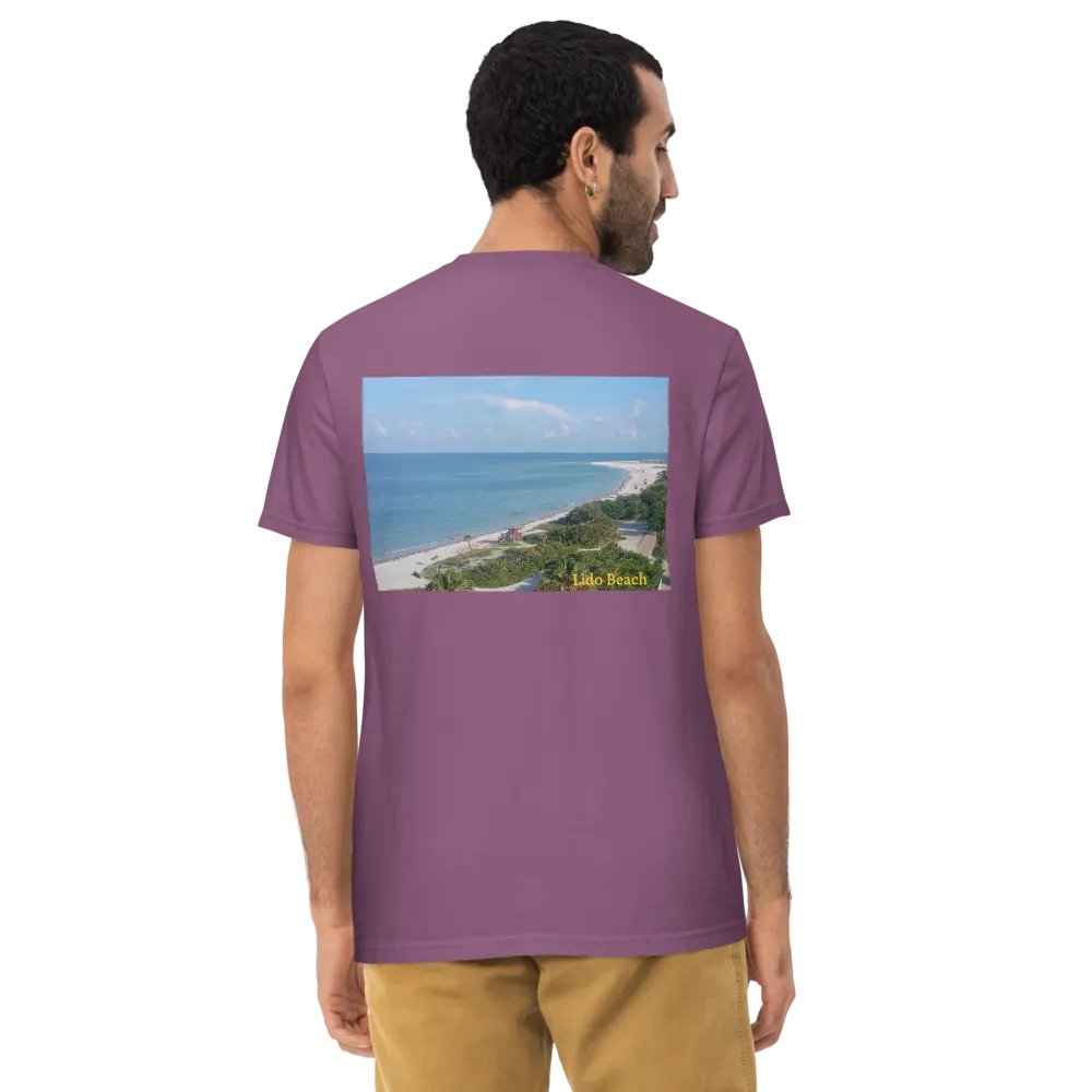 "Lido" Beach Pocket Tee Front & Back product image (8)