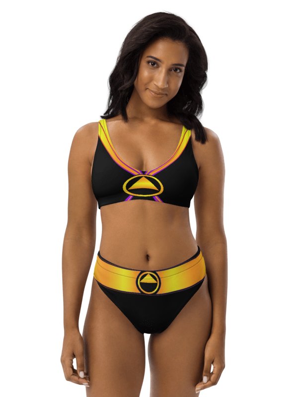 Cosmic Fusion High Waist Queen Design Bikini Set product image (1)
