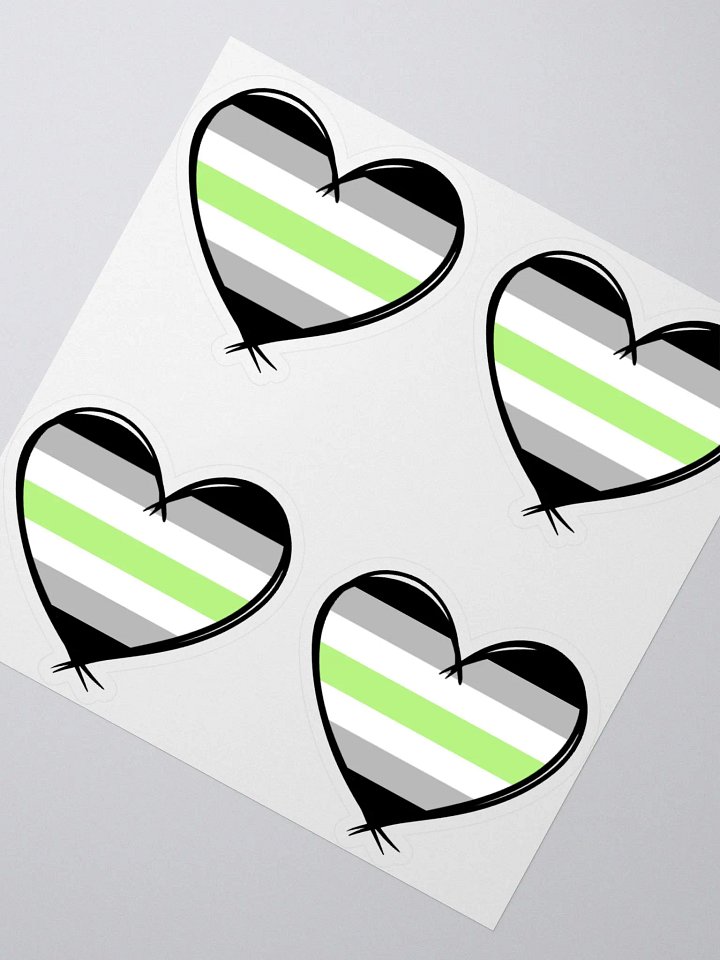 Agender Pride Stickers product image (2)