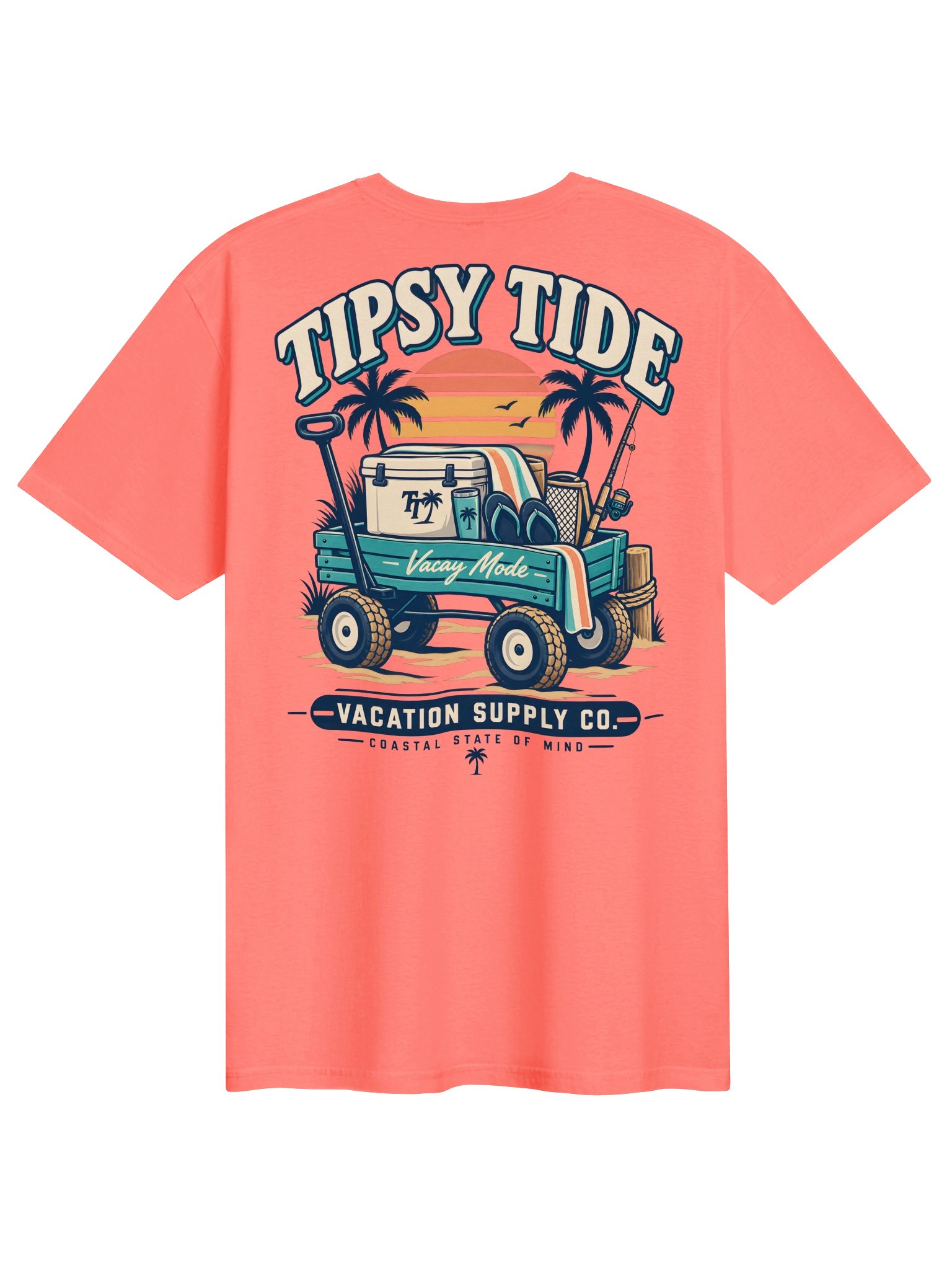 Tipsy Tide Tropical Wagon Tee product image (1)