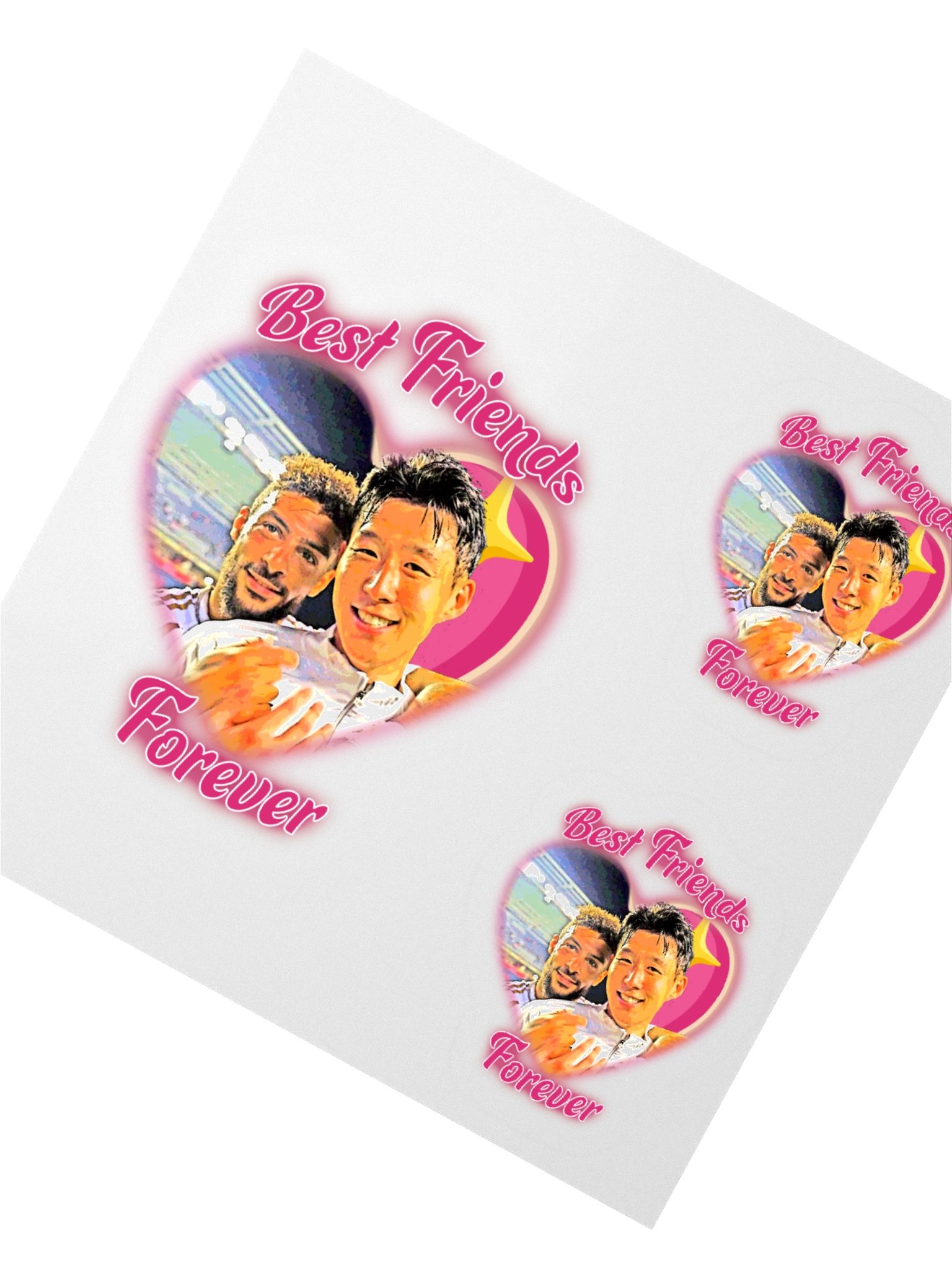Son Heung-min / Denis Bouanga BFF Stickers product image (2)