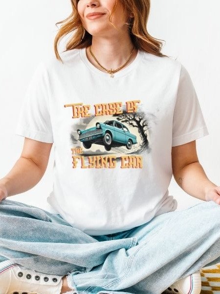 Ford Anglia Funny Vintage Pulp Mystery Harry Potter Shirt product image (5)