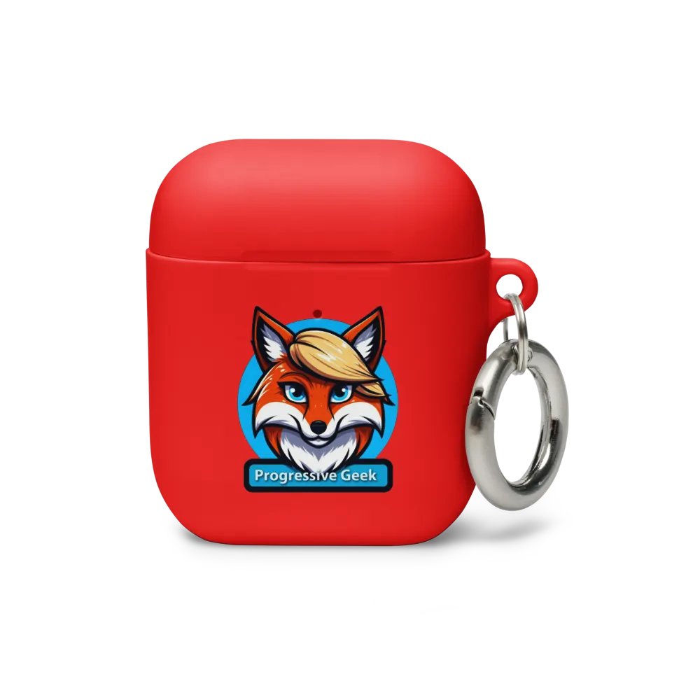 PG Logo Red AirPods Case product image (1)