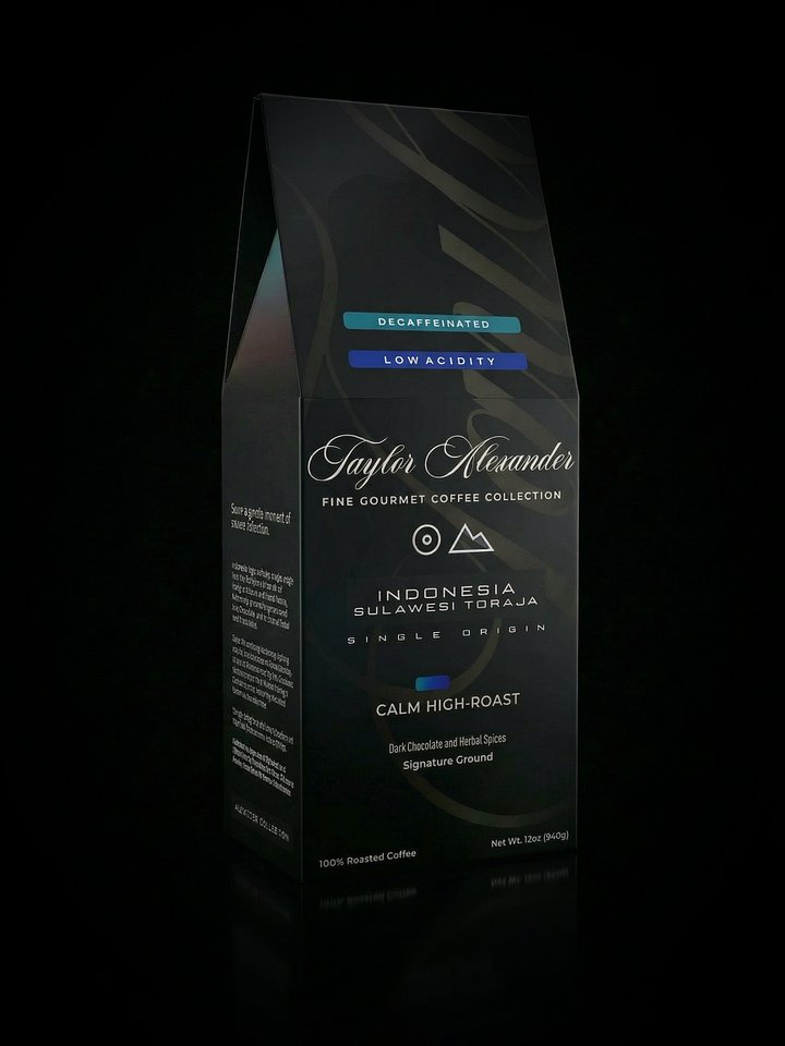 ▣ Calm High-Roast, Decaf. Medium Single Origin product image (1)