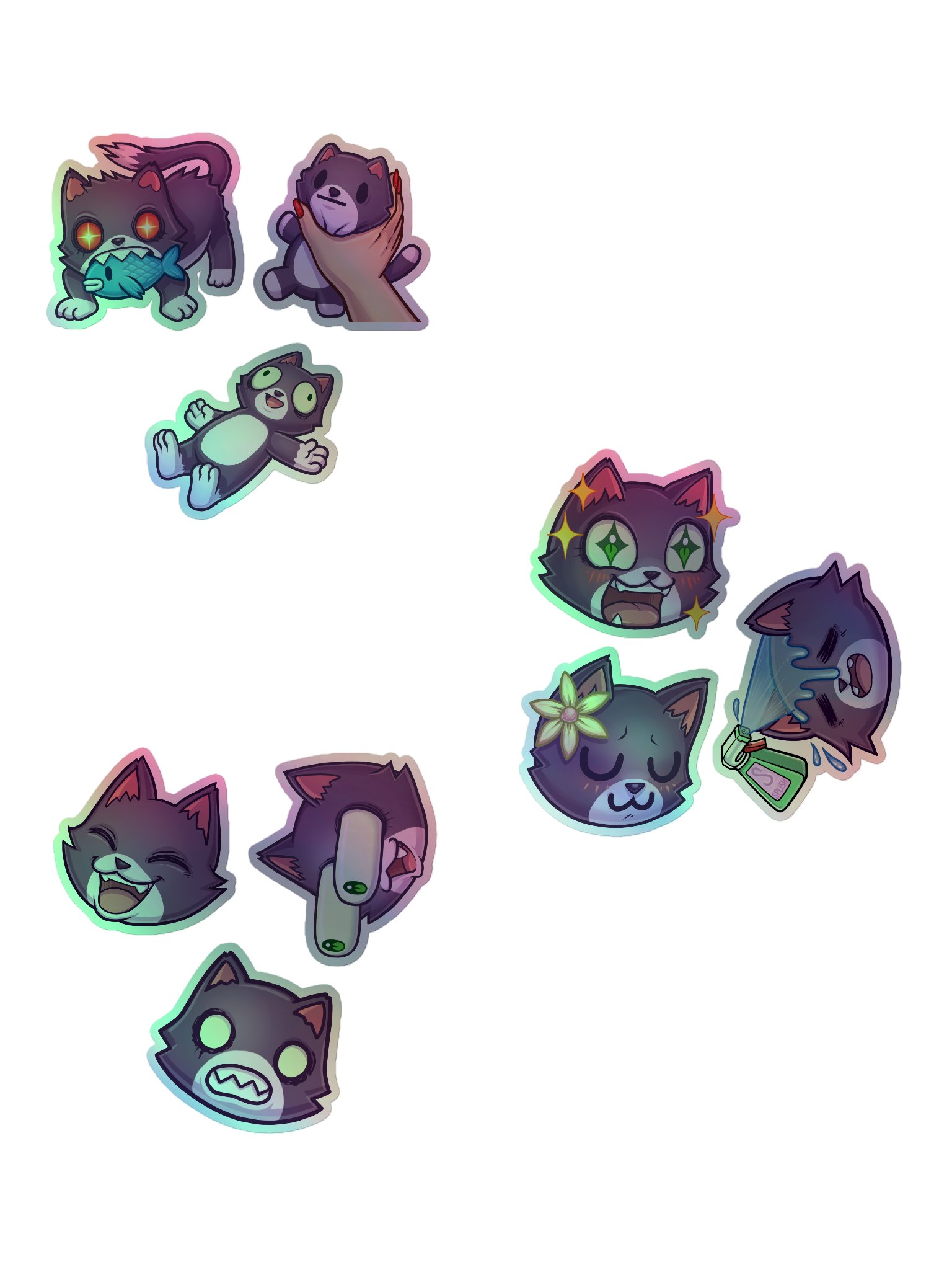 Salem Cat 3-Pack Sticker Bundle 01 product image (1)