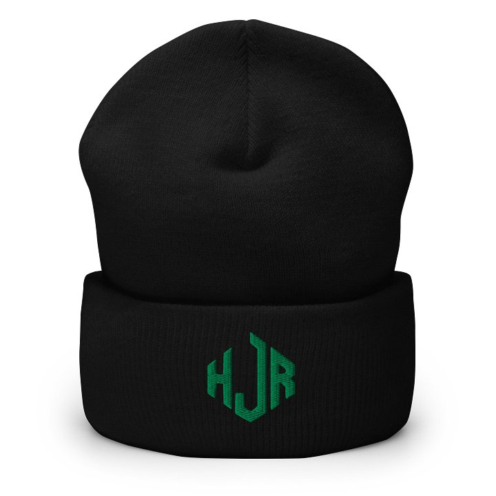 HJR Green 3D Logo Beanie product image (1)