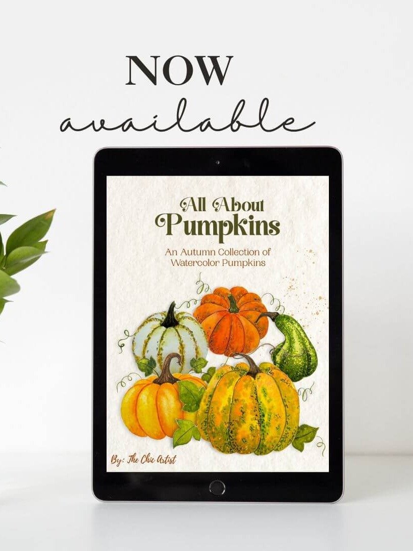 All About Pumpkins: An Autumn Collection of Watercolor Pumpkins - eBook product image (3)
