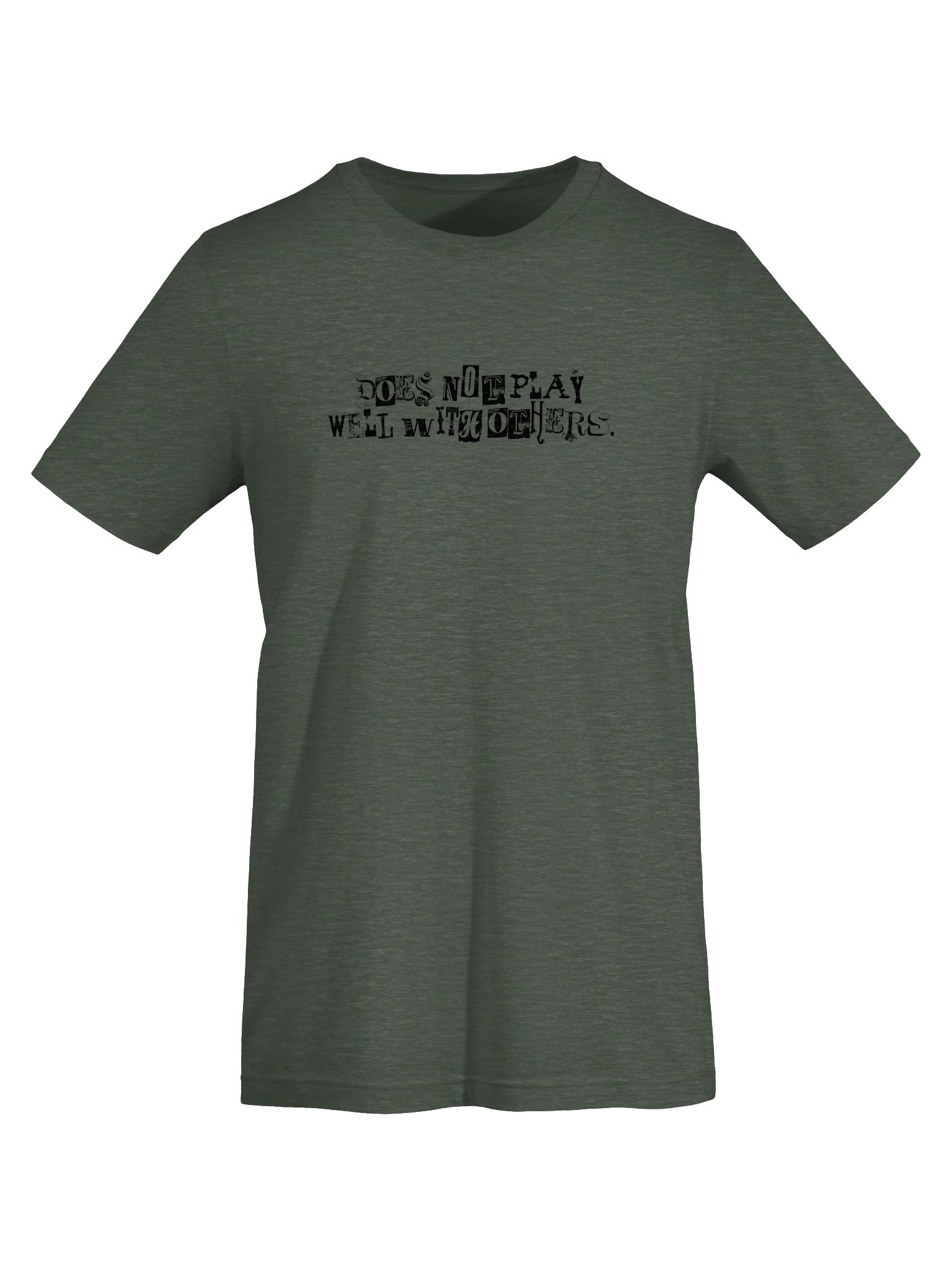 T-SHIRT - DOES NOT PLAY WELL product image (1)