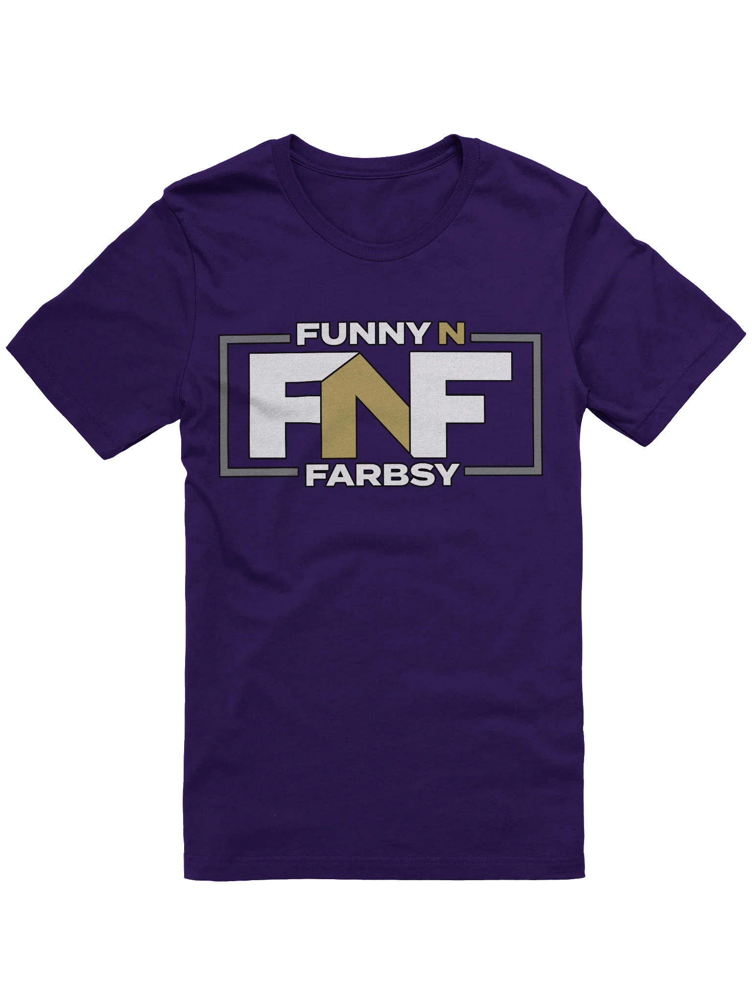 FunnyNFarbsy Black & Gold Wrestling Shirt (Colors) product image (7)