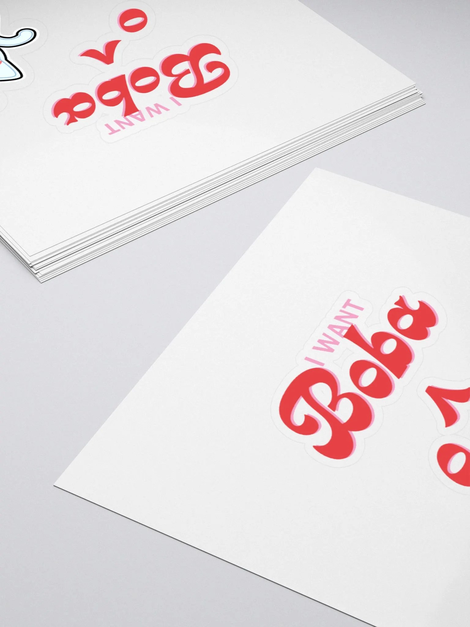 Boba Sticker Matte product image (4)