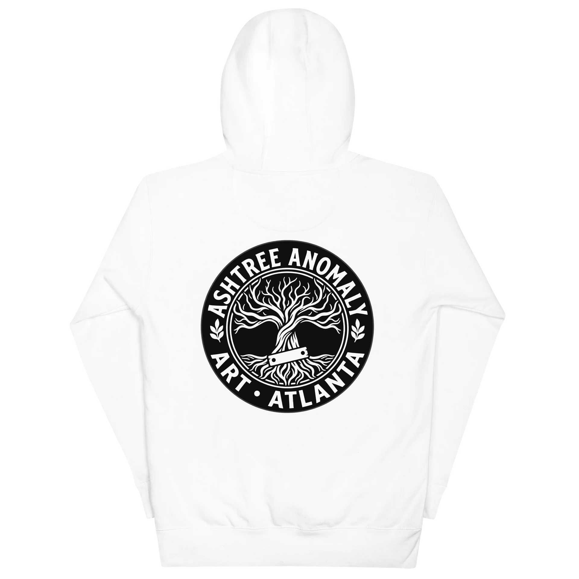 AshTree Anomaly White Hoodie product image (3)