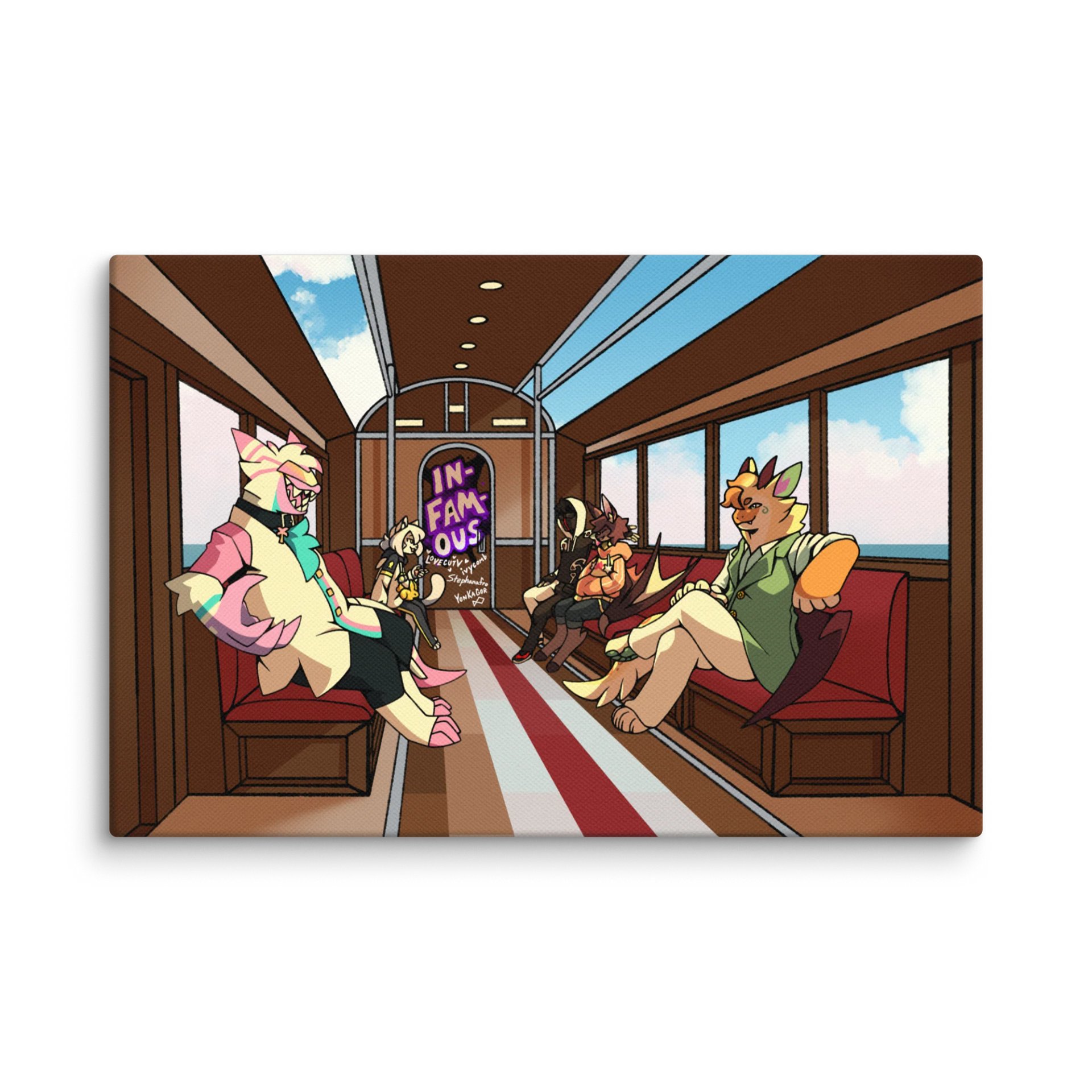Infamous - Canvas Print product image (8)