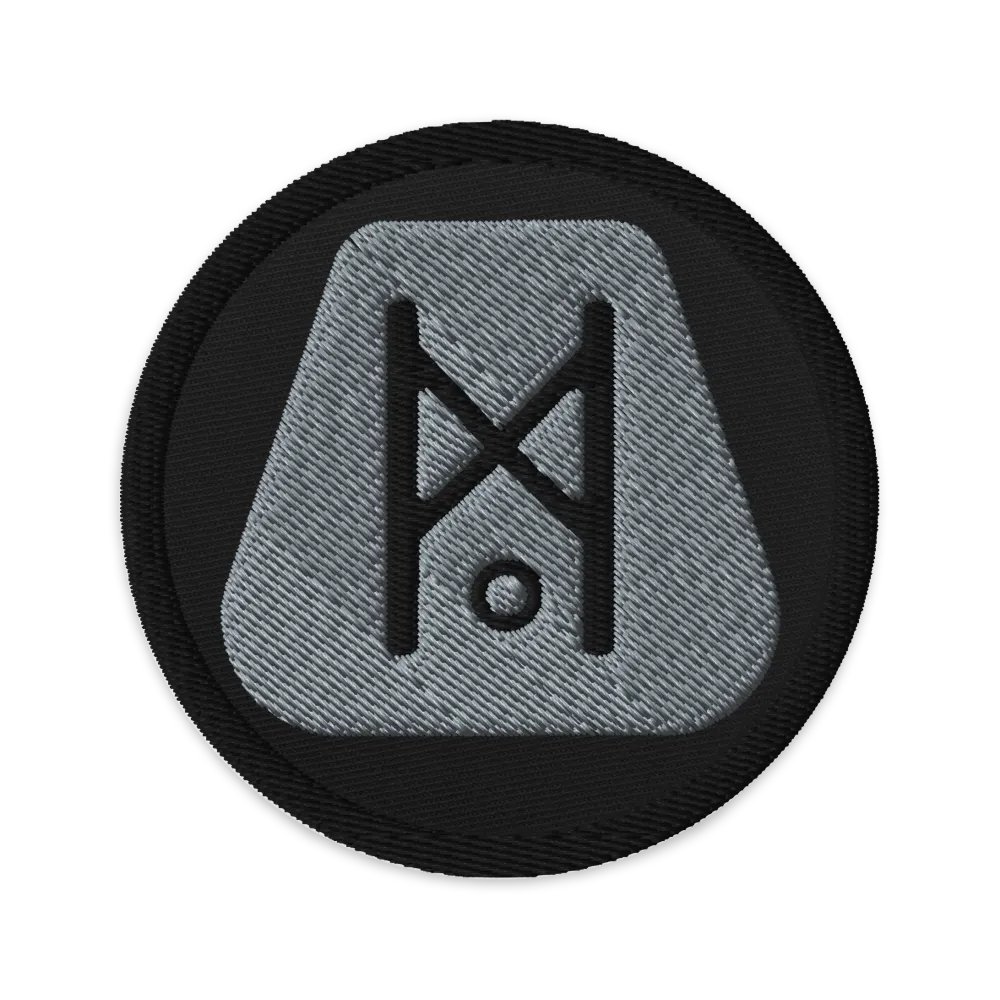 Jah Rune - 3'' Embroidered Patch product image (1)