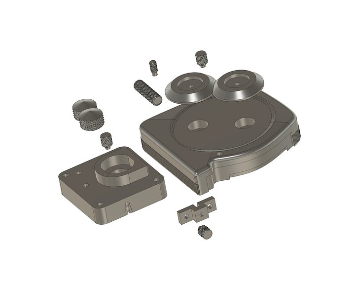 Princess Leia Hoth Wrist Communicator 3D Model product image (2)