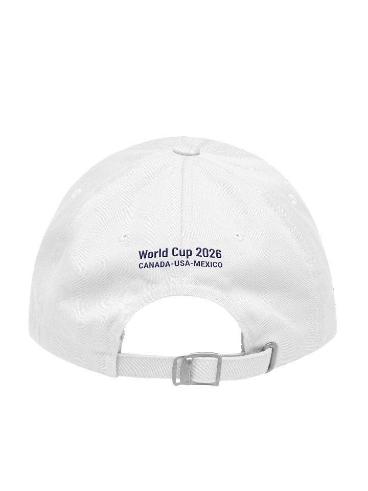 Haiti 2026 World Cup Flag Dad Hat - Haiti Soccer Fan Cap - Premium Embroidered Chino Cotton Twill product image (2)