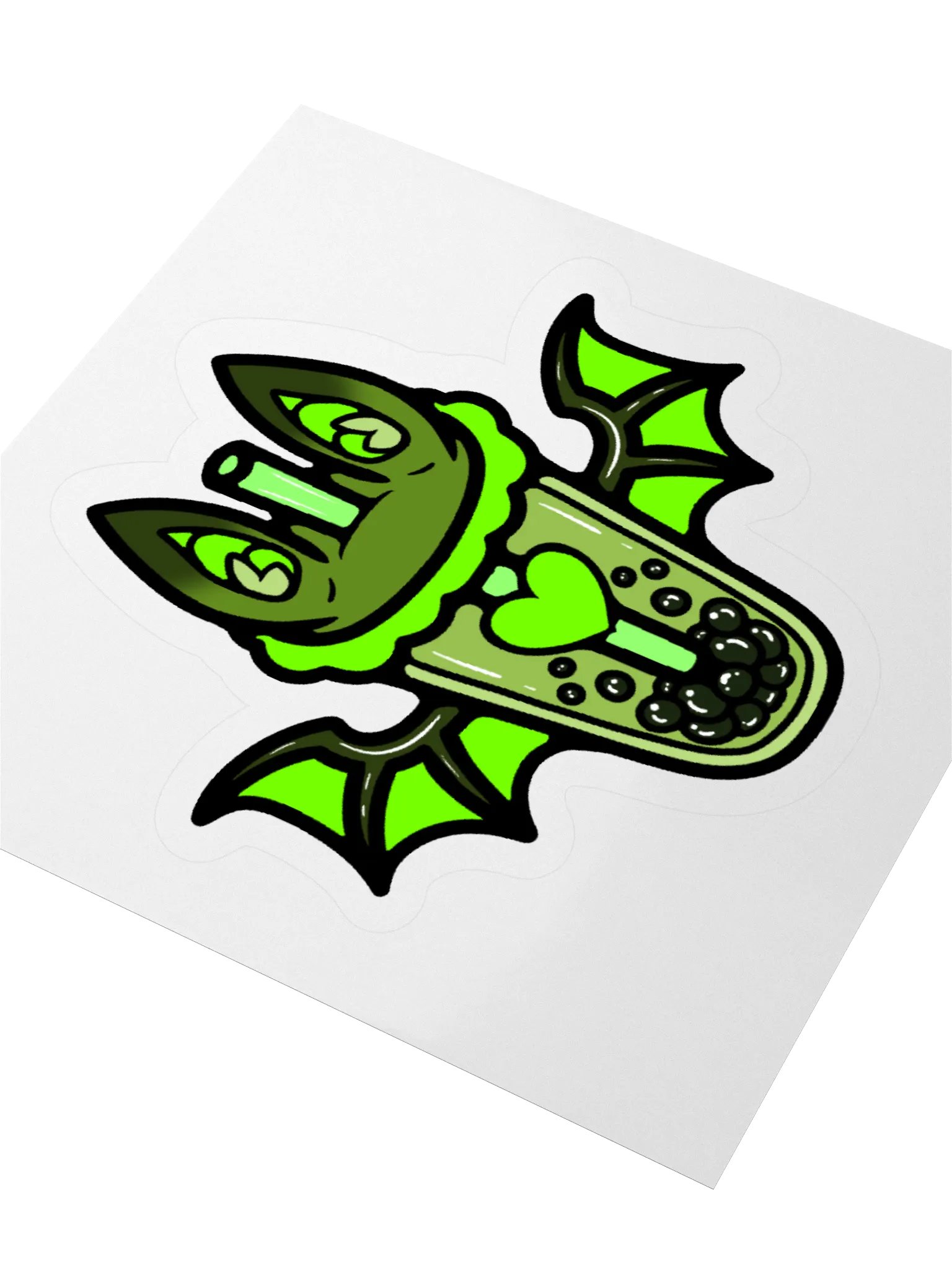 MatchaEXE Green Bobat Sticker product image (8)