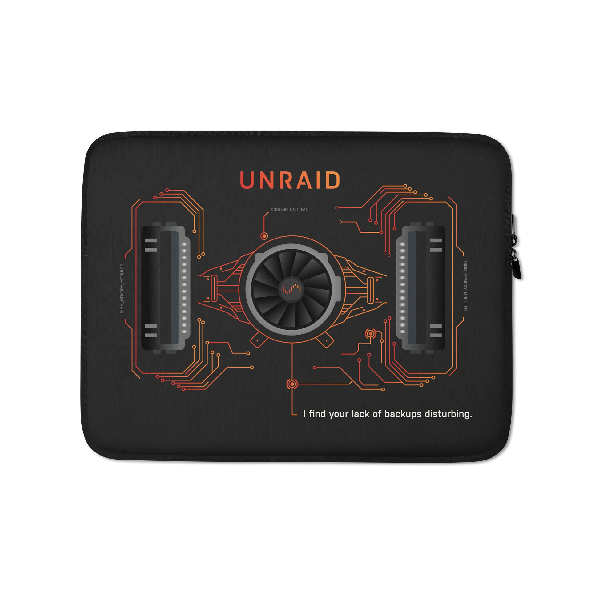 The "Disturbing Lack of Backups" Sleeve product image (1)