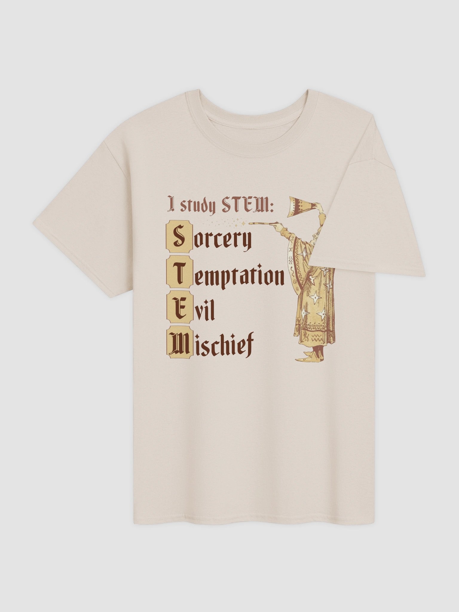 I Study STEM Wizard T-shirt product image (27)