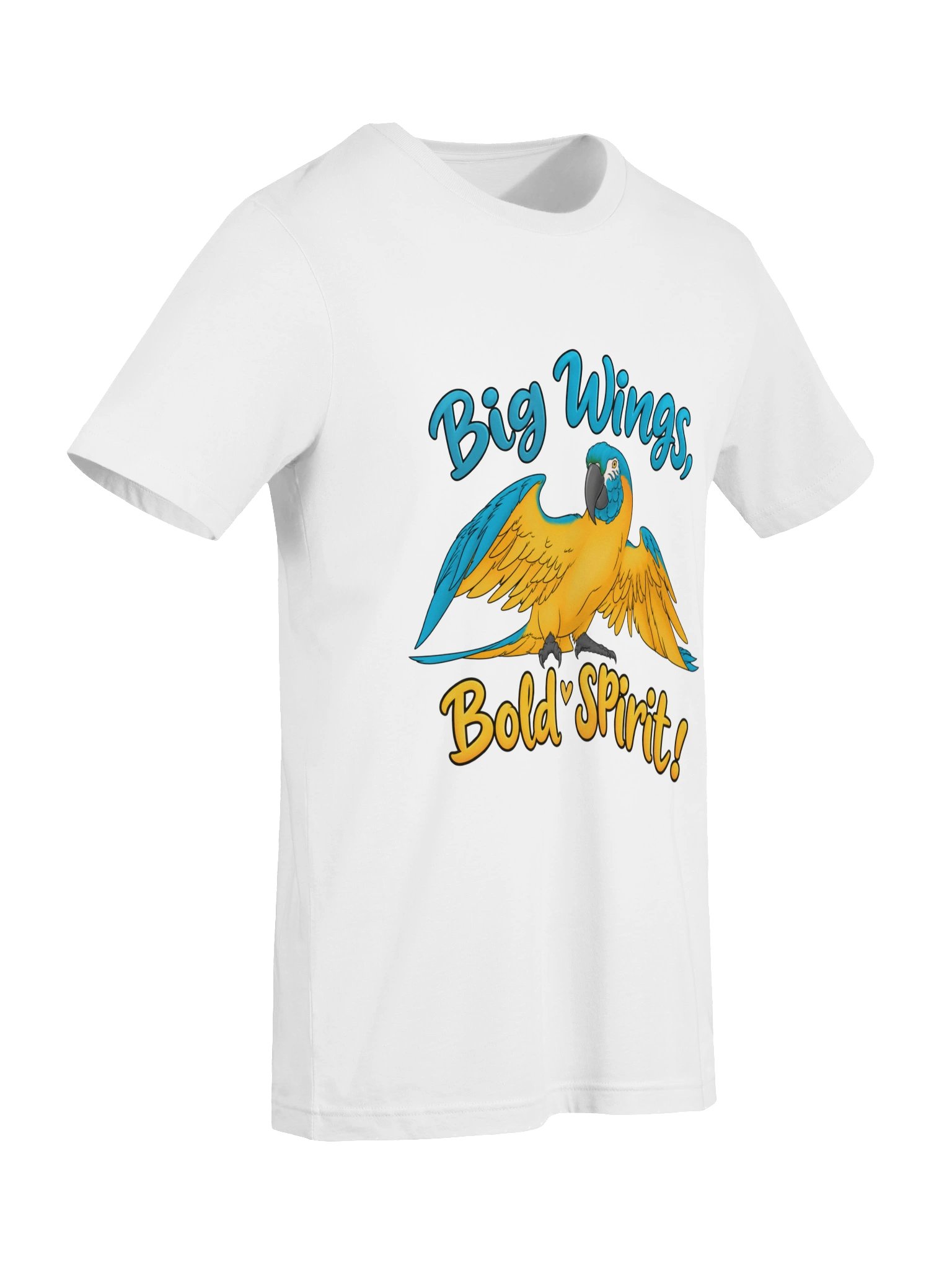 Big Wings, Bold Spirit! Unisex T-Shirt (light) product image (2)