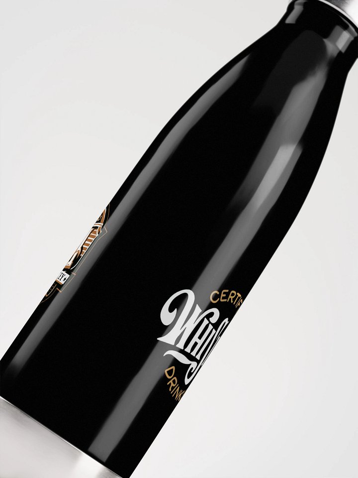 CWA Logo & Certified Whiskey Drinker water bottle product image (2)