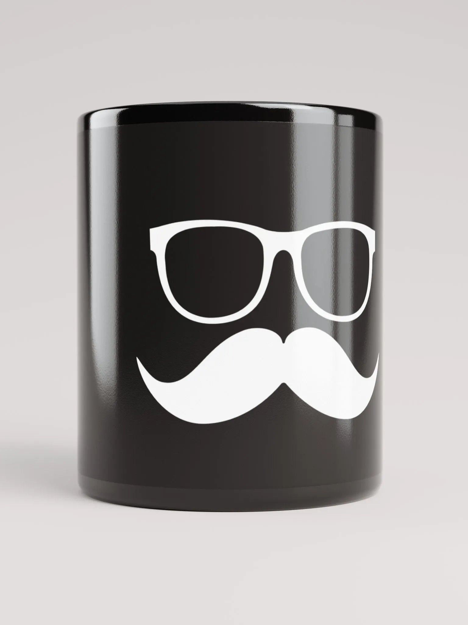 White Moofstache Mug product image (1)