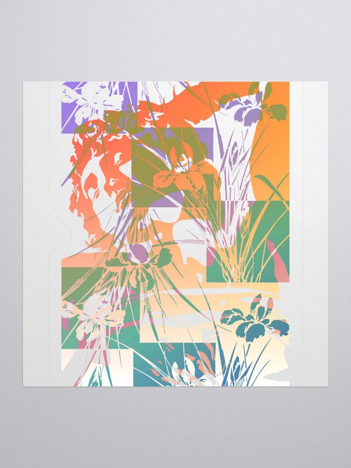Sticker - Sunrise Michelangelo on Irises product image (1)